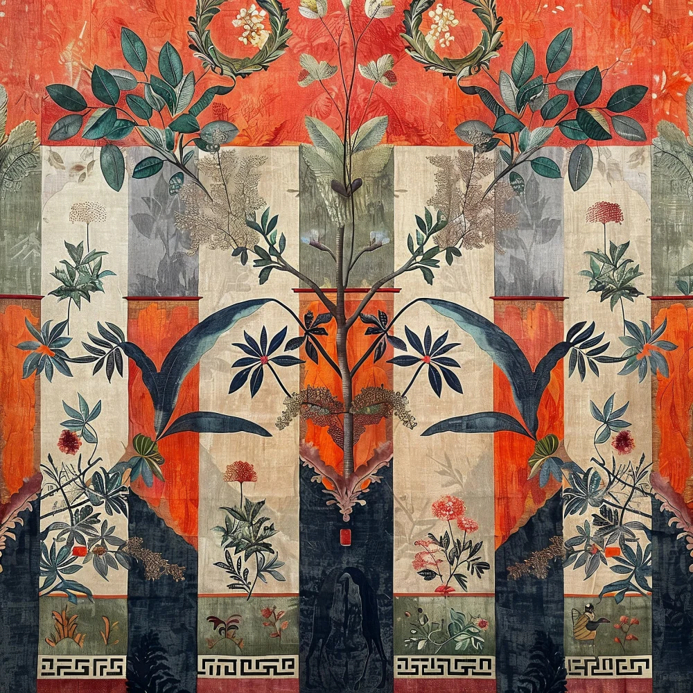 Teatime in the Orangerie design 1